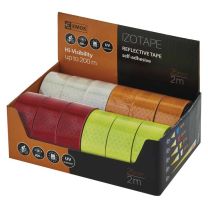 TRAK odsevni 25mm/2m UV odporen različne barve