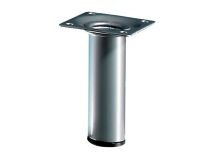 NOGA POHIŠTVENA aluminij obdelava  D30 x 100mm art.: 16862