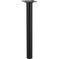 NOGA POHIŠTVENA ČRNA D30X300mm