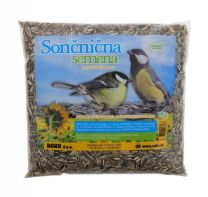 Semena sončnic pisane za ptice 1 kg,Roko