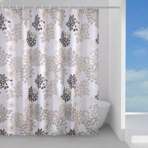 Zavesa za tuš + kljukice G-CAFFE 180x200, GEDY 
