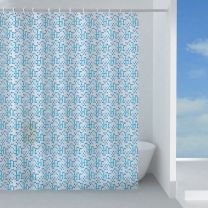 Zavesa za tuš + kljukice G-POOL 180x200, GEDY 