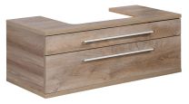 STANFORD omara pod umivalnikom za um. 80001, 110x41x50 cm, 2 predala, sifon, Eiche Natur/Eiche Natur 80017