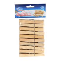 Ščipalke za perilo, lesene, set 20/1, 9,5cm XXL 
