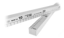 METER  2m-LESEN Bel 1311130-KOVINE