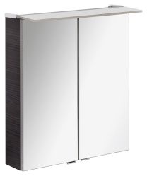 B.PERFEKT OGLEDALO Z OMARICO PE 60x69,5x28,5 Dark Oak 84105