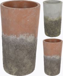 Lonček okrogli okrasni  14cm, visoki, KOP