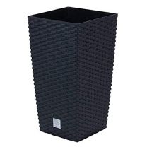 Lonček okrasni  287X287X550 RATO SQUARE ANTHRACITE, Pros