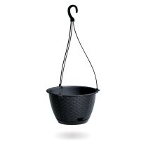 Lonček okrasni-obešanka fi 243mm RATOLLA ROUND W ANTHRACITE, Pros