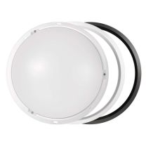 Svetilka LED nado.okrogla, črno/bela NW 14W=75W, 1000lm 4000K 215x80mm IP54 A+