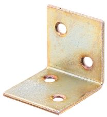 KOTNIK POHIŠTVENI 30x30x30mm, rumeni cink
