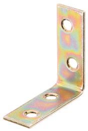 OPORNIK KOTNI 40x40x15mm, pocinkan, (Pak=12kos)