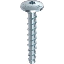 Vijak sidrni Heco MMS-plus MS, 7,5x50mm, (Pak=100kos), lečsta prirobnična glava, T30, jeklo-srebrni cink