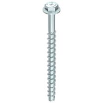 Vijak sidrni Heco MMS-plus SS, 12,0x80mm, glava ključ SW15, jeklo-srebrni cink