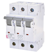 VAROVALKA ETIMAT-6 C 3p 16A 001900330 ETI