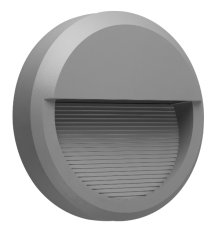 Svetilka LED zunanja P2304XL OKROGLA ANTRACIT 8W 4000K IP65