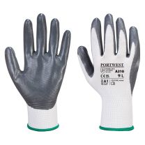 Rokavice Nitrilna Flexo Grip (siva) št.L-9