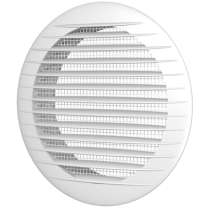 Zračnik vgradni  KRO 150  bel z mrežico