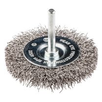 Ščetka žična stranska  50x0.2/steblo 6.25mm inox 57-601 - NEO