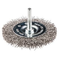 Ščetka žična stranska 75x0.2/steblo 6.25mm inox - 57h602 Graphite