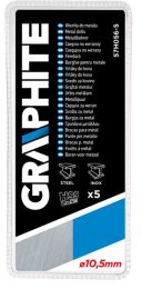 Sveder 10.5x46+87mm 5/1 HSS-Co5% (135°) DIN 338 - 57H056-5 Graphite