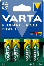 VLOŽEK BAT. ACCU AA R2U 2600 mAh 4/1