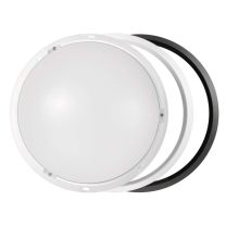 Svetilka LED nado.okrogla črno/bela WW 14W=75W 1000lm 4000K 215x80mm IP54 A+