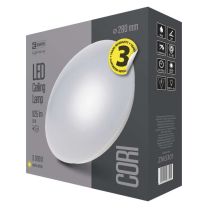 Svetilka LED nadomet okrogela CORI 12=75W WW bela1020 lm 3000K 280x95mm IP44 A+