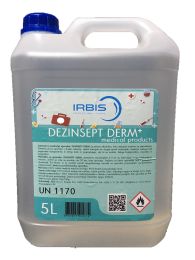 Sredstvo Dezinsept derm+ 5l
(tekoče, alkoholno, hitro delujoče za razkuževanje rok)