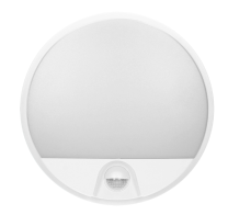 Svetilka LED AGAT s senzorjem 15W 1200lm 4000K BELA IP54 OR-OP-6112WLPMR4