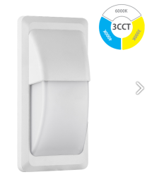 Svetilka LED zunanja PW2311-4 BELA 12,5W 3CCT IP65