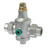VENTIL REDUCIRNI 3/4" Dn 20 , IVR 303 z holadcem, navojni priklop za manometer 1/4