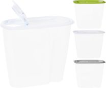 Doza s pokrovom 1,5l, pvc transp.

