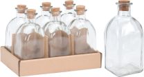 Steklenica kvadratna 280 ml
