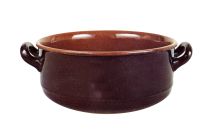 Pekač 2-ročaja La Folgore terracota,18cm
