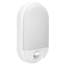 Svetilka LED zunanja s senzorjem OPAL NEFRYT BELA 15W 1100lm IP54