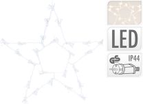 Zvezda 250 led lučk, 60 cm, Koo.