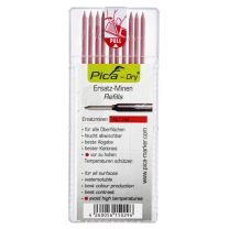Minice dry uni 10/1, za vse materiale (rdeča) - Pica marker