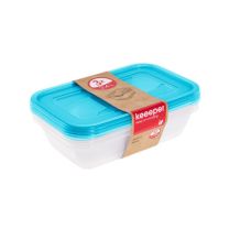 Posoda za hrano Fredo ˝fresh˝ set 3x2, 4l, modra
