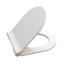 Wc deska D shape slim duroplast, sc, take off, bela, C9 Gepard