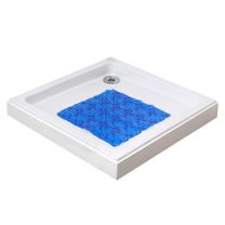 Podloga za tuš kad 50x50 cm PVC bubbles, temno modra
