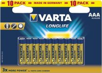 VLOŽEK BAT. LONGLIFE 10 AAA (Double Blister)