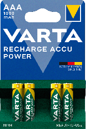 VLOŽEK BAT. ACCU AAA R2U 1000 mAh 4/1
