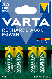 VLOŽEK BAT. ACCU AA R2U 2100 mAh 4/1