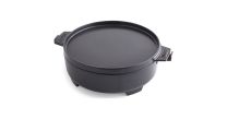 Žar dodatki - Gourmet BBQ sistem Dutch Oven 2v1, Weber l
litoželezna posoda + pokrov + ponev za peko