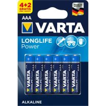 VLOŽEK BAT. LONGLIFE POWER 4+2 AAA LR03 akcija