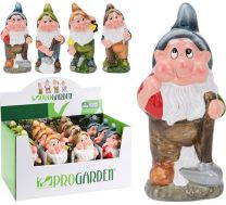 Figura vrtni palček 20 cm keram., Kop.
