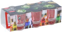 Kozarec za žganje 45ml, set 6/1, Alpina