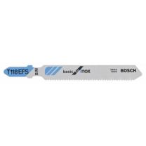 List za vbodno žago T 118EFS 3/1, za žaganje nerjavnega jekla, nerjavne pločevine (1.5-4mm)– BOSCH
