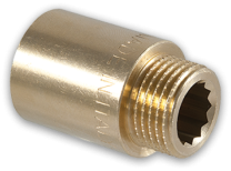 PODALJŠEK MS 1/2" DN15 x30 mm